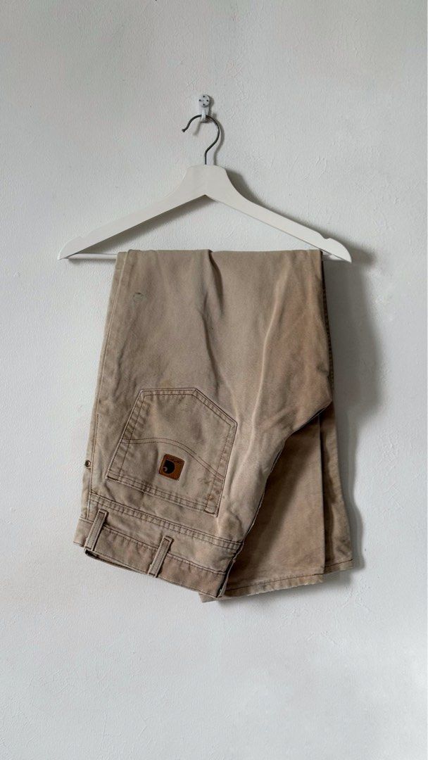 Vintage Carhartt Pants (Category: Jeans) located in Quezon City. Submitted by mrclg (Listing ID 1353828148, Image 1). Description: Heavy sign of usage 36x28 PM me for detailed photos and infos Location: Quezon City Delivery via Lalamove, Grab or Pick up at my location Payment: GCash, BPI, Maya or GoTyme.