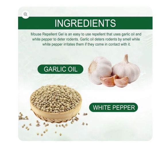 Yegbong MOUSE REPELLENT GEL 10g - deters mice, rats, rodents and other ...