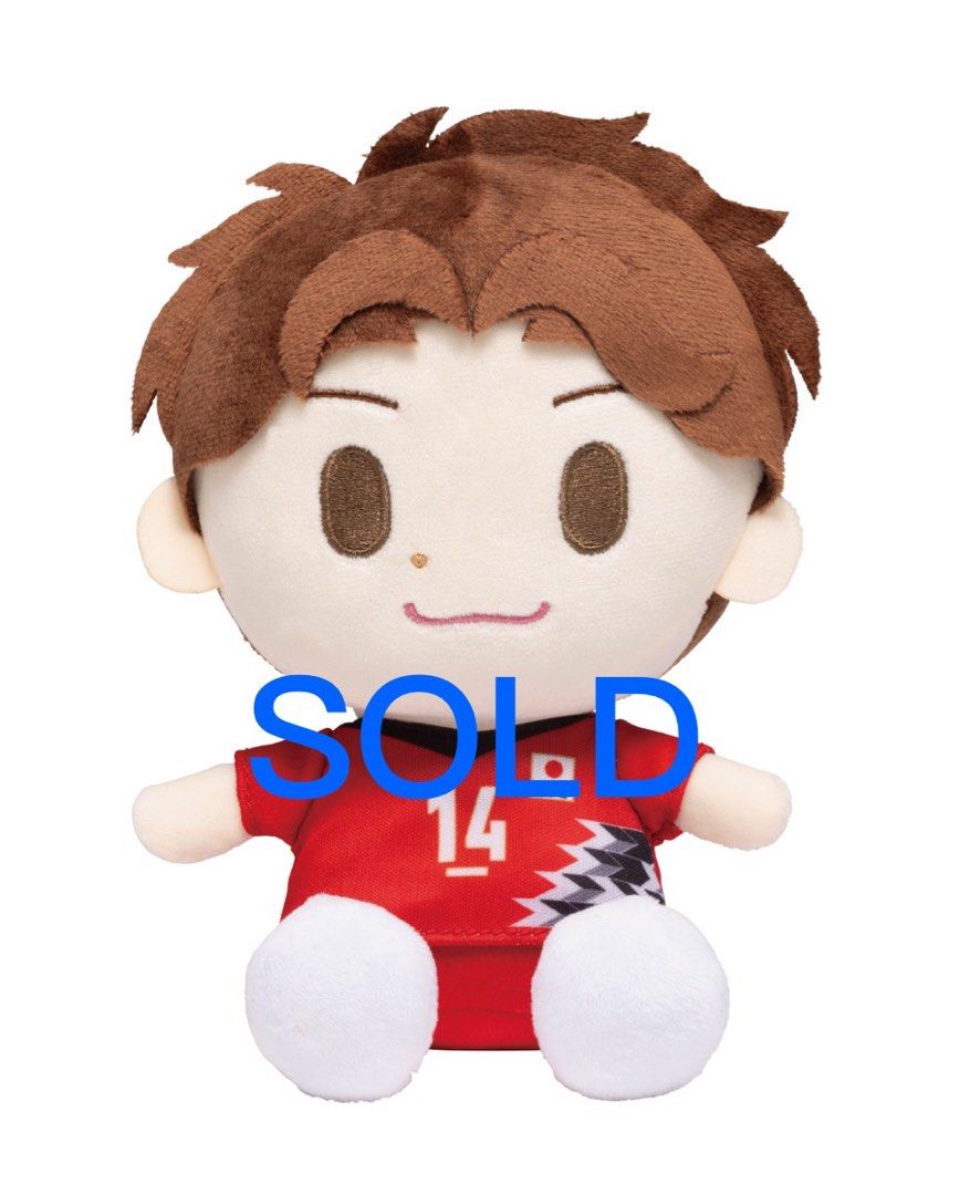 石川祐希高橋藍西田有志坐姿娃娃🧸日本男排, 興趣及遊戲, 收藏品