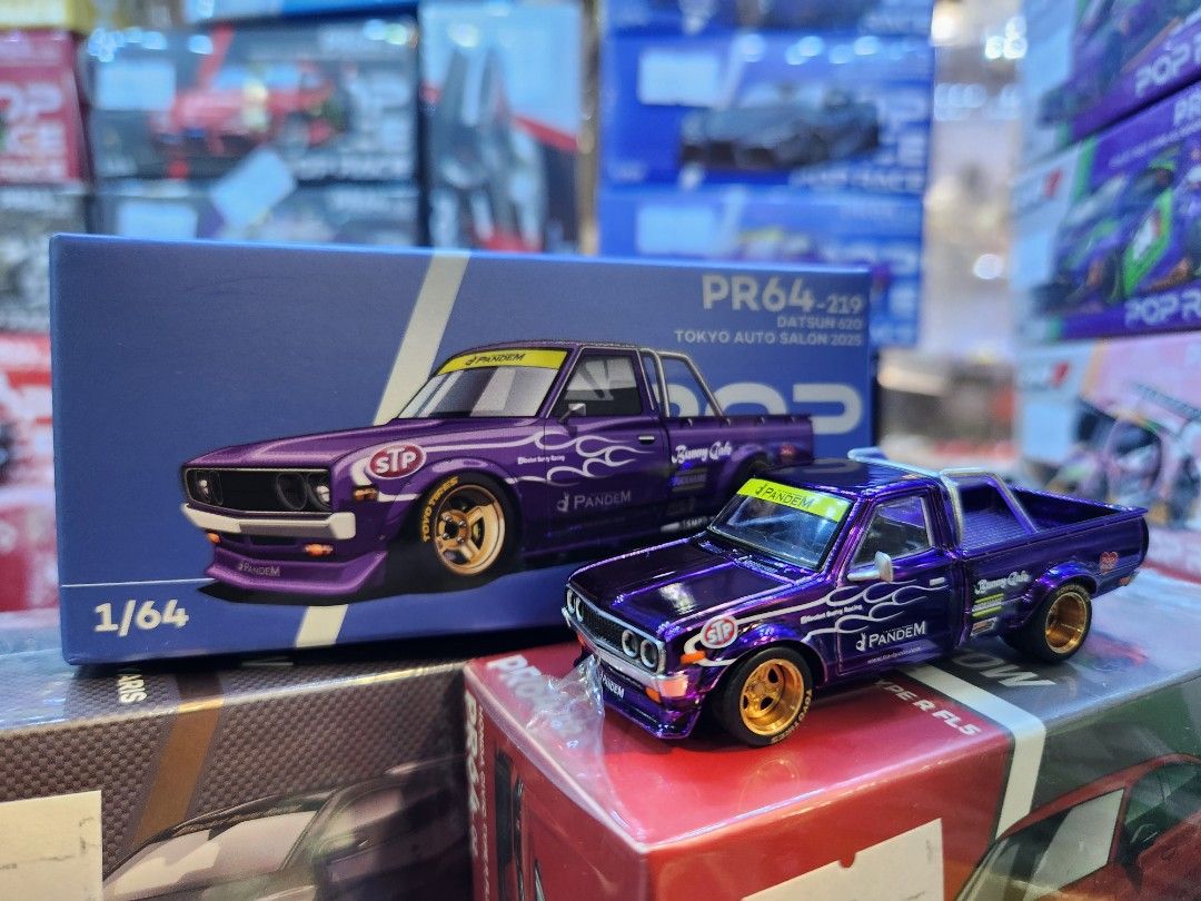 現貨POPRACE 1:64 PANDEM DATSUN 620 TOKYO AUTO SALON 2025