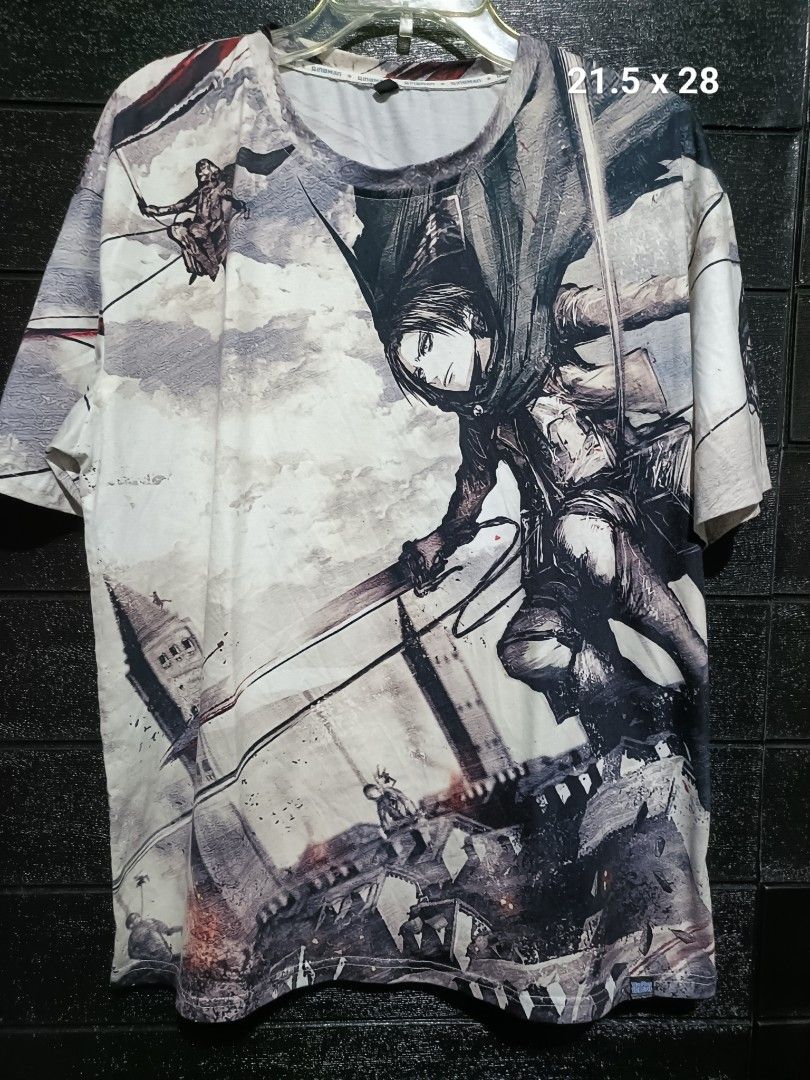 Attack on Titan shirt (Category: Tshirts & Polo Shirts ) located in Lingayen. Submitted by markjoceltagulinao (Listing ID 1350740378, Image 1). Description: .