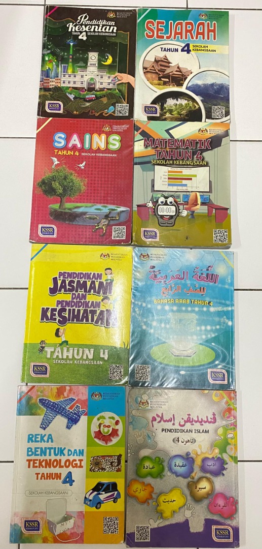 Buku teks tahun 4 ( Textbooks primary 4 ), Hobbies & Toys, Books