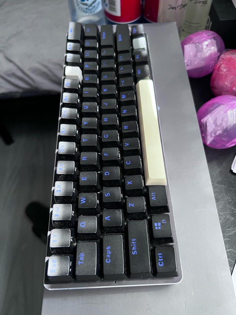 Computer Keyboard Glorious GMMK Compact 1 60% (Category: Computer Keyboard) located in Antipolo. Submitted by tsikiting (Listing ID 1350843849, Image 2). Description: Glorious GMMK Compact 1 60% Brown switches // Hot swappable USB WIRED // Black Metal Top plate USED FOR 1 1/2 years. Slightly modded. NO ISSUES, FULLY FUNCTIONAL Only missing 2 key caps. hasnt been used since 2022. purchased around 2020. Still has original box. Asking price ₱4000.