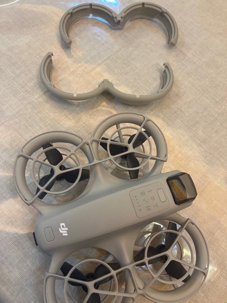 DJI NEO Aircraft with Bump Guard (Category: Drones) located in Dagupan City. Submitted by harmony.sy (Listing ID 1348418824, Image 3). Description: Used 4-5 times only Inclusion: Bump Guard Box.