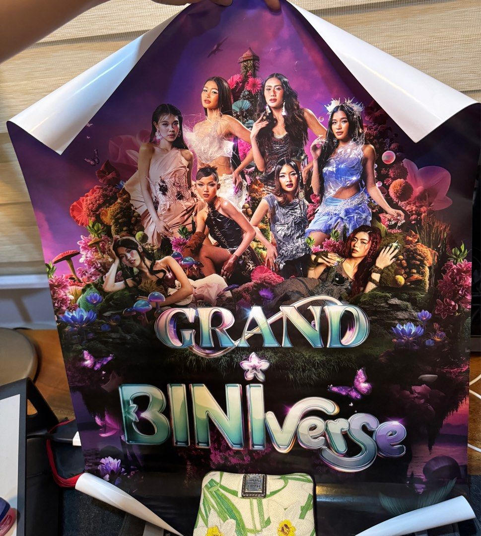 Grand Biniverse poster (Category: Events Tickets) located in Manila. Submitted by btfmendoza (Listing ID 1350877917, Image 2). Description: Selling my Grand Biniverse poster unsigned for 550 pesos Willing to meet-up on concert day Feb 15 Also QC scout area Message me.