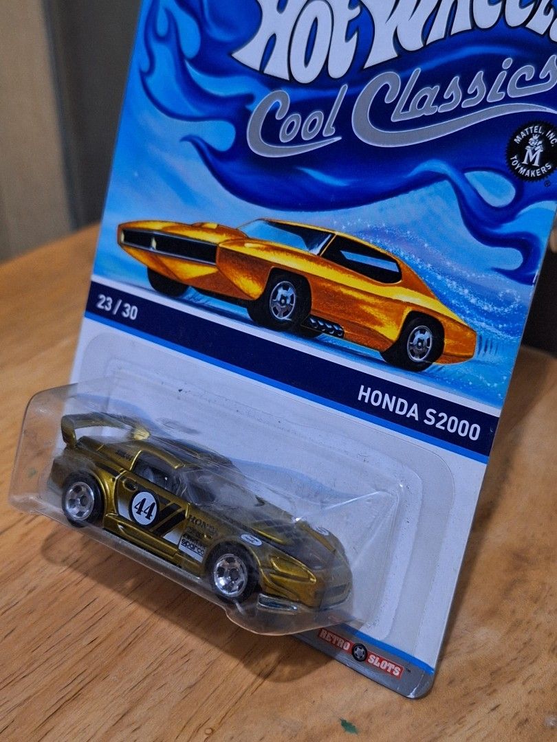 Hot Wheels Honda s2000 Cool Classics (Rare) (Category: Vehicle & Diecast Models) located in Quezon City. Submitted by wheelsville (Listing ID 1350841572, Image 2). Description: Hot wheels Cool Classics Honda s2000. Metal Base. Spectrafrost paint. Rare. Please refer to the posted image for actual item condition. If you need more pictures, send me a message. •Location: Quezon City •Mode of shipping at buyer's expense: - LBC cash on pick-up, LBC doo
