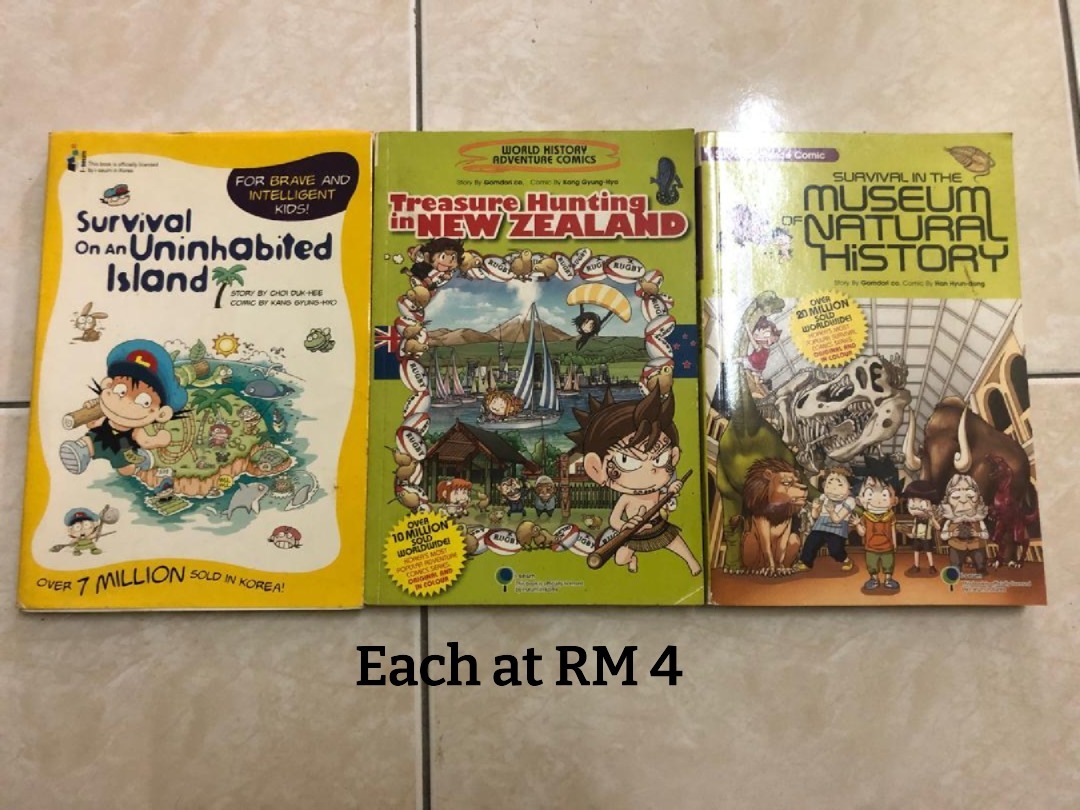 Interesting Comics - For Kids to Learn in Fund Way, Hobbies & Toys ...