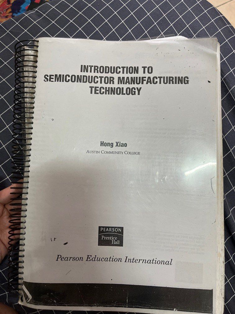 Introduction to Semiconductor Manufacturing Technology, Hobbies & Toys ...