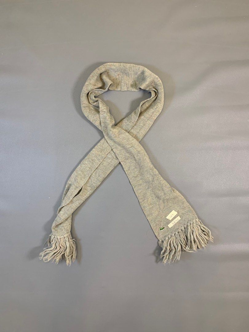 Lacoste Scarves #287 (Category: Scarves) located in Mabalacat. Submitted by leascollection (Listing ID 1350779259, Image 1). Description: Lacoste Scarves #125 Dimension (Medida /Tape Measure) Size : 172 x29 cm Price : 550 + Shipping Fee.