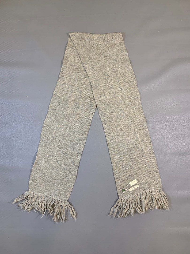 Lacoste Scarves #287 (Category: Scarves) located in Mabalacat. Submitted by leascollection (Listing ID 1350779259, Image 2). Description: Lacoste Scarves #125 Dimension (Medida /Tape Measure) Size : 172 x29 cm Price : 550 + Shipping Fee.