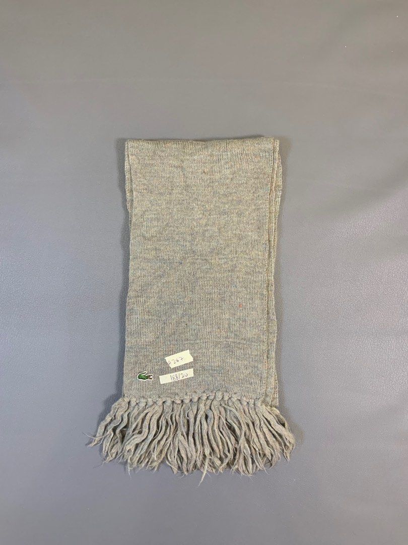 Lacoste Scarves #287 (Category: Scarves) located in Mabalacat. Submitted by leascollection (Listing ID 1350779259, Image 3). Description: Lacoste Scarves #125 Dimension (Medida /Tape Measure) Size : 172 x29 cm Price : 550 + Shipping Fee.