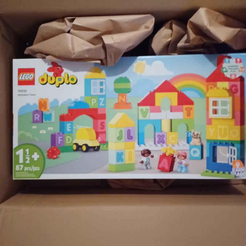Lego Duplo 10935 Alphabet town, Babies & Kids, Infant Playtime on Carousell