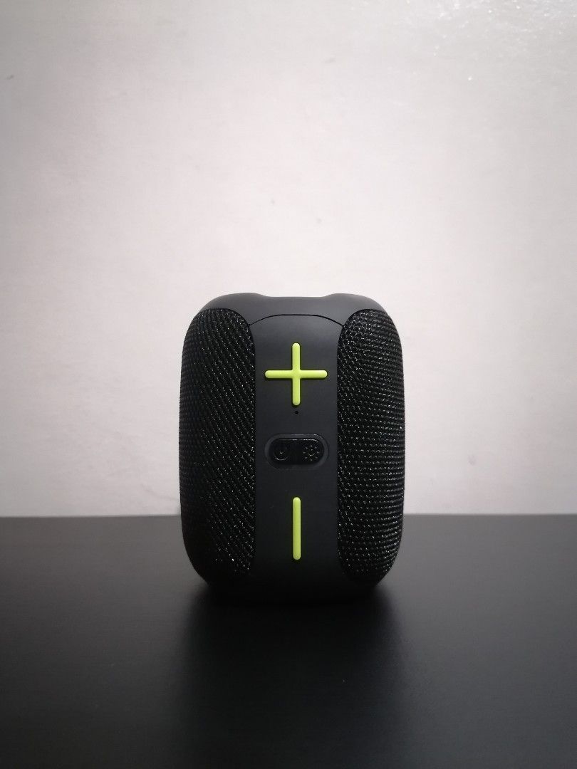 MINI BLUETOOTH SPEAKER (Category: Soundbars, Speakers & Amplifiers) located in Pasig City. Submitted by phantasmnyx (Listing ID 1350832886, Image 1). Description: KIMISO BLUETOOTH SPEAKER Bluetooth : 5.3V Working Distance : 10M Battery : 1200 Mah Normal Volume Playing Time : 3 Hours Power : 8W Inputs : Type c Charger, Micro SD Card Slot, USB Slot. RGB Lights With FM Function With Type C Charging Cable THIS ITEM DOESN'T HAVE A BOX.