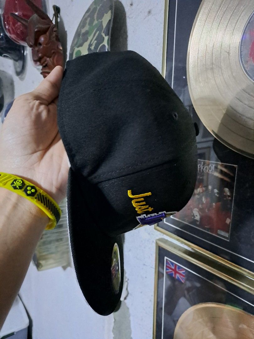 New Era Lakers Just Don (Category: Caps & Hats) located in Makati City. Submitted by aizen15 (Listing ID 1350740167, Image 3). Description: Bran New New Era Lakers x Just Don Size 7 1/4.