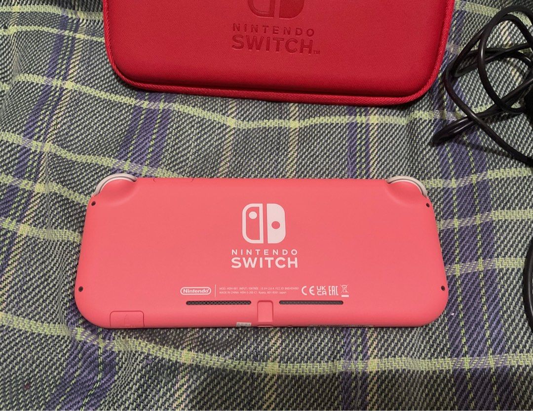 Nintendo switch pink (Category: Nintendo) located in San Juan City. Submitted by ywkly (Listing ID 1350876723, Image 2). Description: With original case, 1 game and charger included Original price total 19000 I just kept, used limited time Pink color Lastprice good buy.