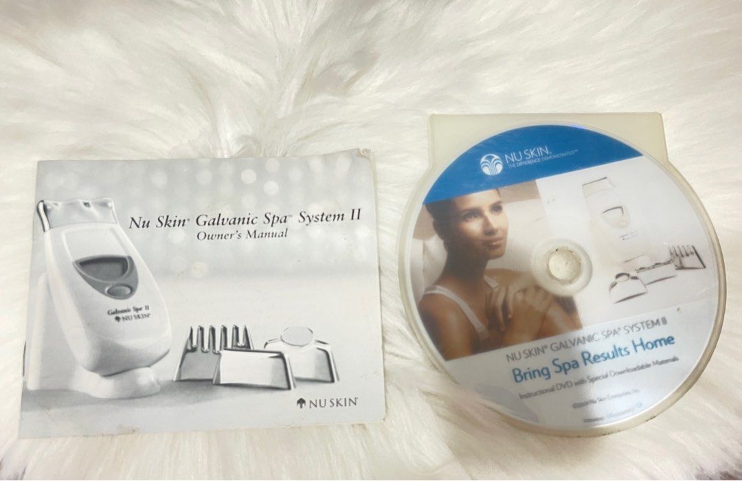NU SKIN - GALVANIC SPA II EX (Category: Face Care) located in Manila. Submitted by jen_888 (Listing ID 1350891732, Image 2). Description: NU SKIN GALVANIC SPA SYSTEM II • Pre Loved Item • Wala na po ung pinaka pang Spa nya, ung nasa pic na lng po natira • RFS: Decluttering (gift po na hindi po sya nagamit).