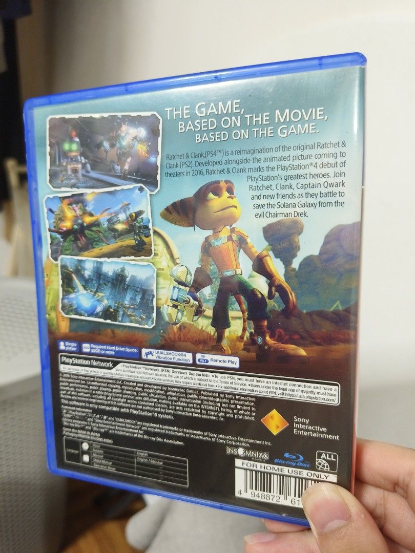 PS4 Games (Ratchet and Clank, Far Cry 5) (Category: PlayStation) located in Quezon City. Submitted by dylan.venida (Listing ID 1350770566, Image 3). Description: - Ratchet and Clank - P350 - Far Cry 5 - P350 - ( P750 take both) - Both no issues - Meetup or delivery If delivery, payment first and delivery will be shouldered by the buyer.