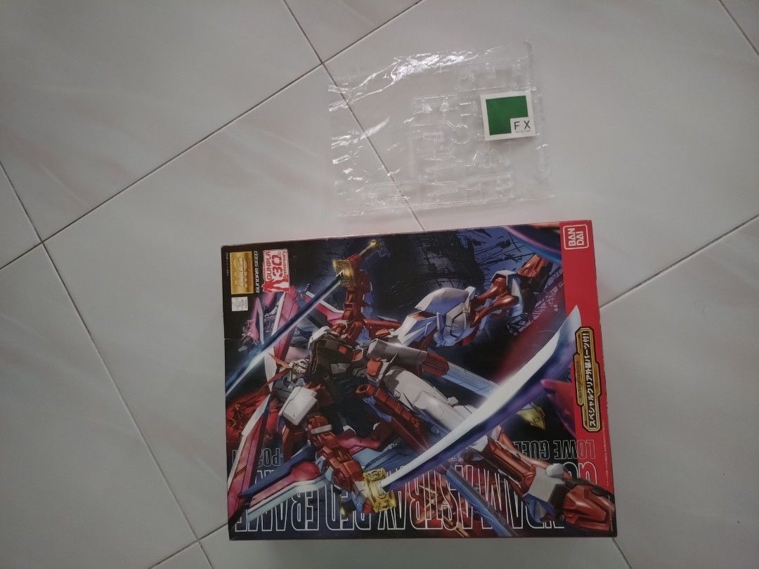 Rare limited Gunpla kits (Category: Gundam Model Kits) located in Singapore. Submitted by marc____ (Listing ID 1350815404, Image 2). Description: Rare limited edition unbuilt Gunpla kits for sale! Selling: HG Phase Shift down set (only Aegis, Duel and Blitz Gundam) - SOLD MG Astray Red Delta Kai (with 30th anniversary clear runner) - $70 HG Sword Calamity Gundam - SOLD HG Unicorn Gundam + Unicorn Head - $40 All are rare, limited kits and no longe