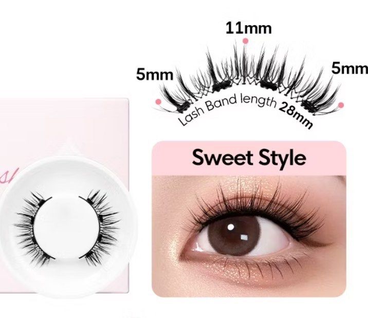 ✨Reusable Magnetic Eyelashes kit with applicator✨ (Category: Makeup) located in Manila. Submitted by greyc06 (Listing ID 1350798821, Image 1). Description: 🎉BRAND NEW AND SEALED🎉 Magnetic Eyelash kit with free applicator Features: ✅Reusable ✅ Ultra-fine and soft ✅Easy to use ✅3D Effect Material: Synthetic fiber Lash band length: 28mm Applicable to: all skin types Loc: sta ana, MNL MOP: GCash MOD: Lalamove.