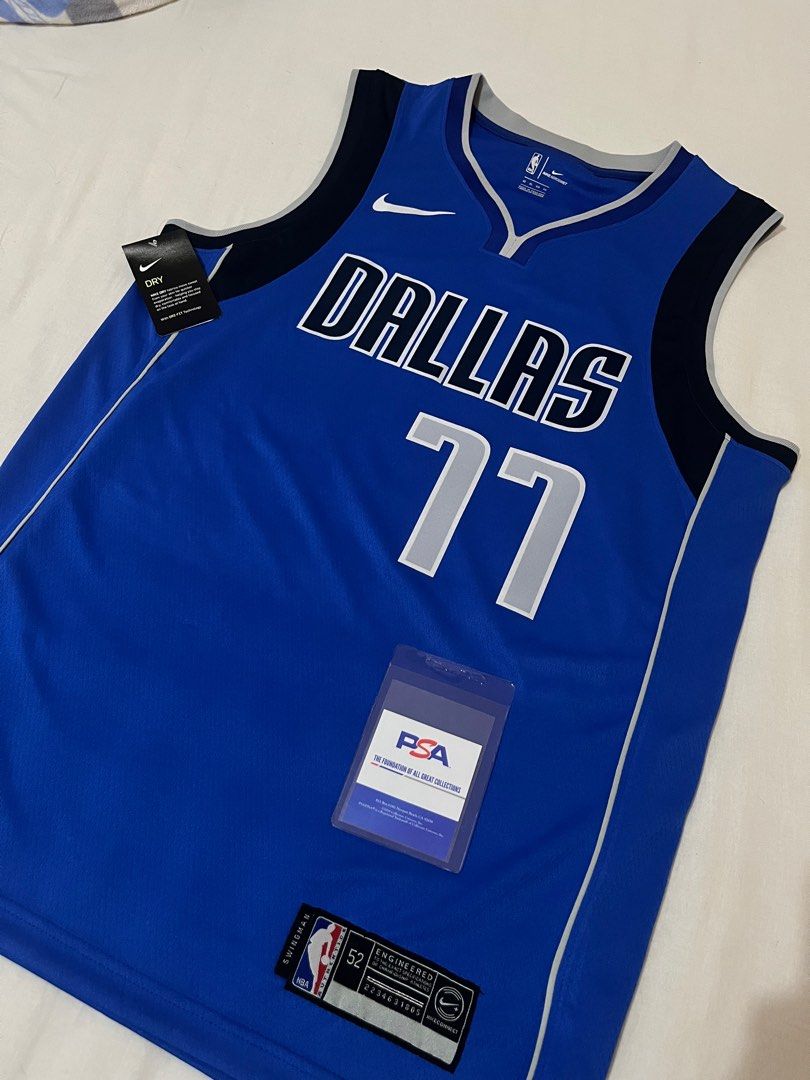 Signed Luka Dončić Jersey (Category: Activewear) located in Mabalacat. Submitted by themeadowstash (Listing ID 1350881058, Image 1). Description: BREAKING: Luka Doncic has been TRADED Signed Luka Dončić Mavericks Jersey - Nike Dri-Fit NBA Swingman Jersey - with PSA/DNA Certificate of Authenticity - size 52, XL *Get it while it’s hot!🔥🔥🔥 ₱58,000.00 (nego) 📥.