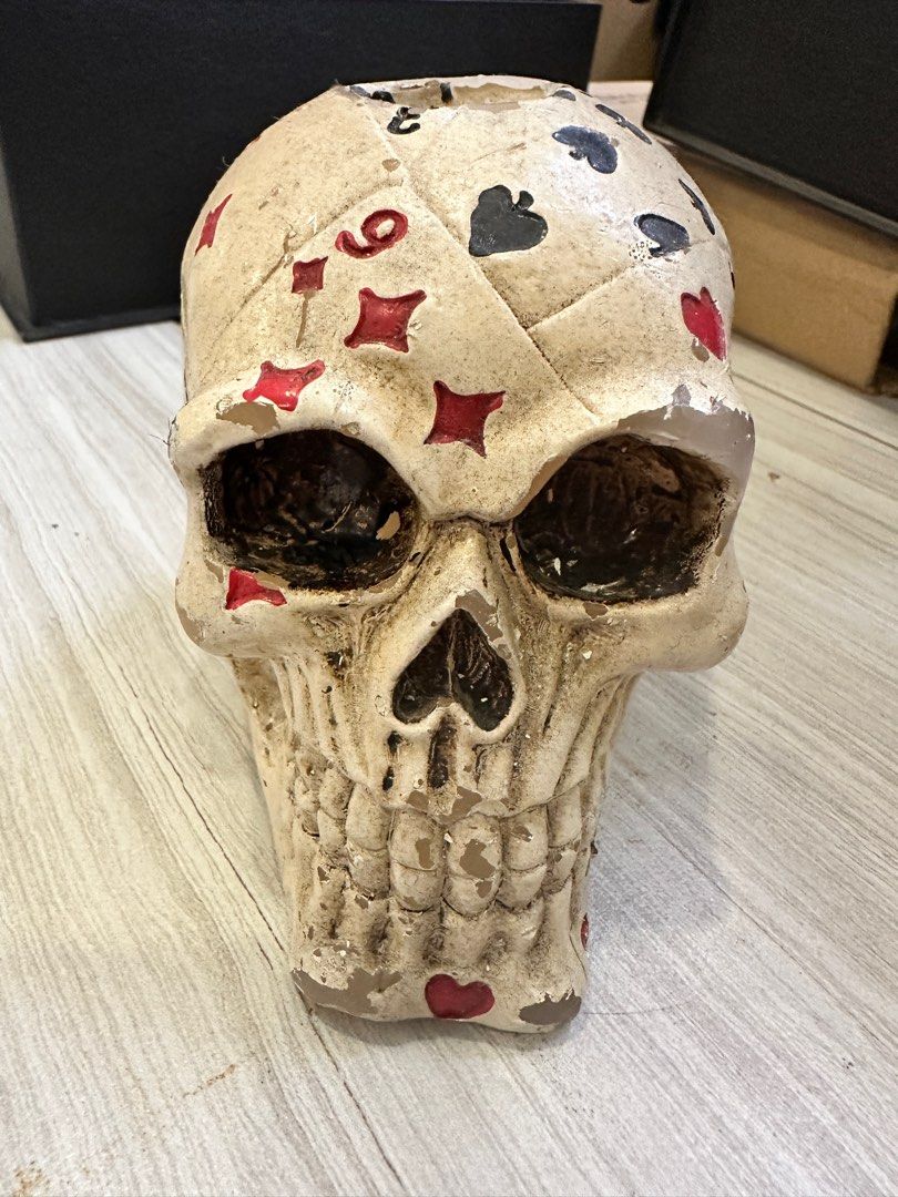 Skull Collectible (Category: Designer & Blind Box Toys) located in Quezon City. Submitted by declutter_with_ericka (Listing ID 1350775206, Image 1). Description: 💀Skull Collectible 💀Item will be shipped from Katipunan Avenue.