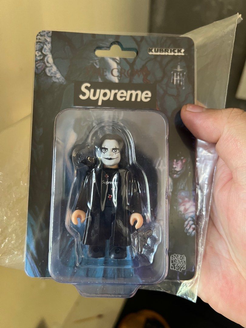 Supreme x The Crow Kubrick Figure 100% (Category: Figurines & Statues) located in Manila. Submitted by HypeStuff (Listing ID 1350760042, Image 1). Description: Bnew / Sealed 100% legit Manila Area.