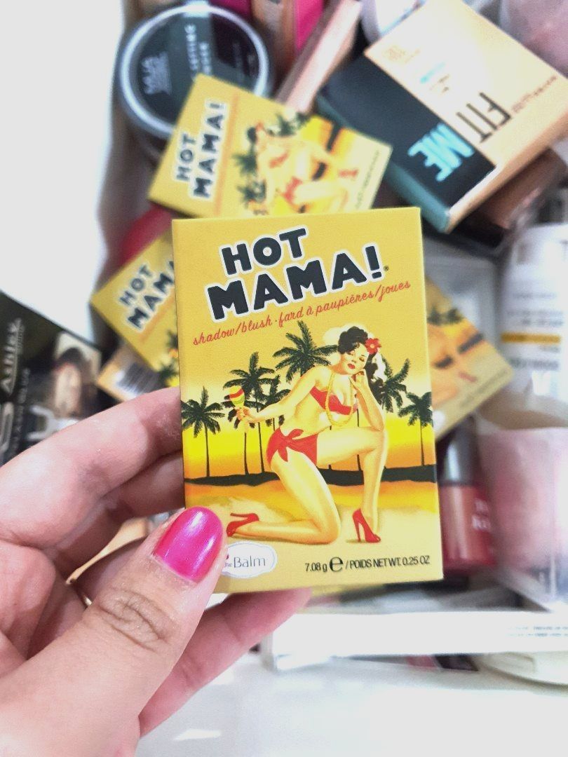 The Balm Hot Mama Blush (full size) (Category: Makeup) located in Bacoor. Submitted by Gamitnianne (Listing ID 1348529141, Image 1). Description: Brand New The Balm Hot Mama Blush. I love this blush so much I bought back ups for my backups cause it's almost always out of stock in BeautyBar😂💖 See swatches. It's my Fave peachy pink demure glow blush. It's giving bride..