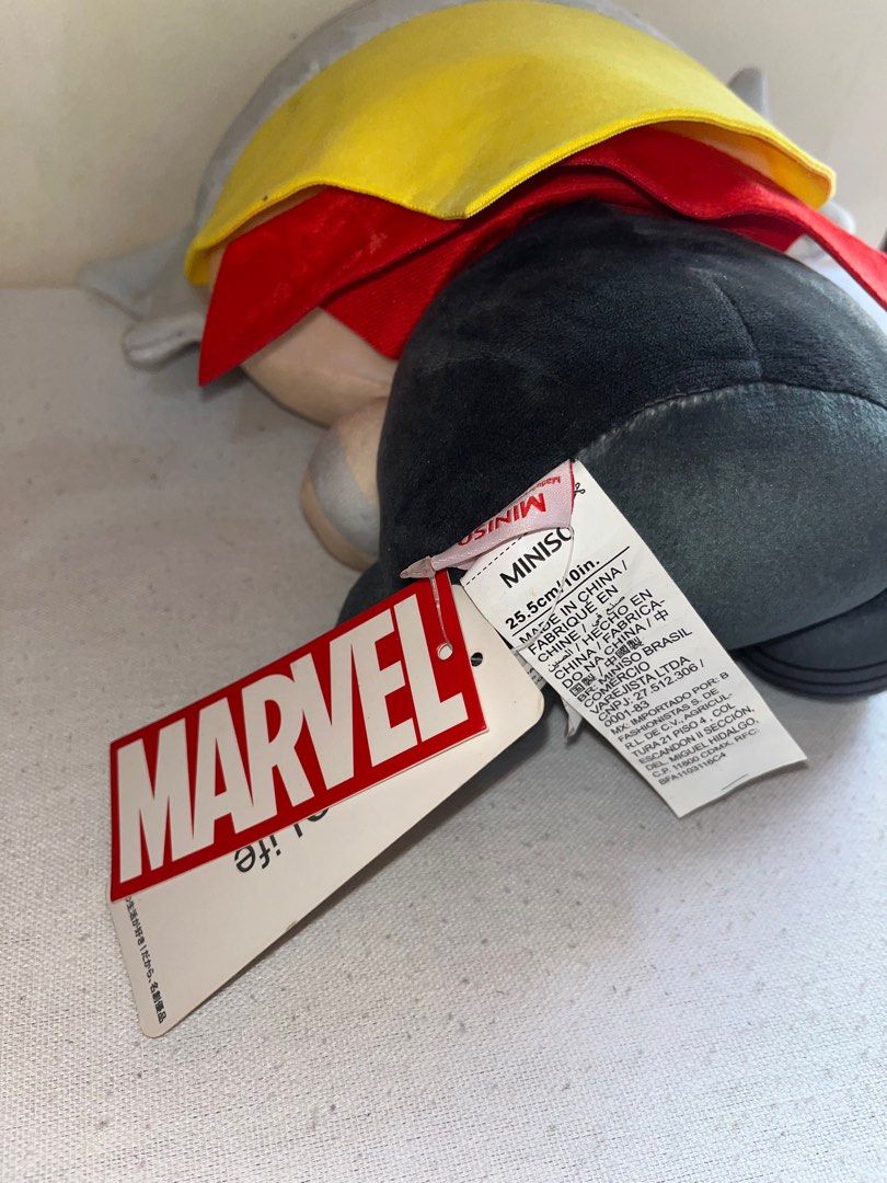Thor Marvel Miniso Plushie Stuffed Toy (Category: Plushies & Soft Toys) located in Rizal. Submitted by corpo___chic (Listing ID 1350779542, Image 3). Description: .