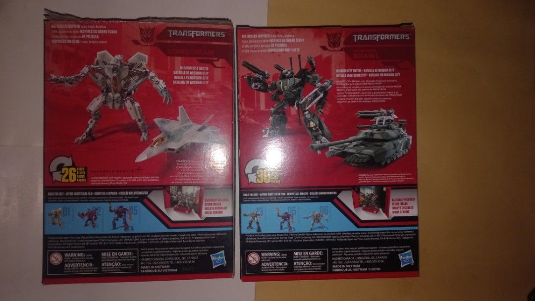 Transformers Studio Series Sets (Category: Figurines & Statues) located in Manila. Submitted by j_ron.k (Listing ID 1350733400, Image 2). Description: ⚠️Transformers Sets for sale (no breaking sets for now). ❗️Please read first before inquiry.❗️ 📌RFS: Out of space. SET 1️⃣ Studio Series Bonecrusher MISB Studio Series ROTF Starscream MISB PHP3000 SET 2️⃣ Studio Series Brawl MISB Studio Series MV1 Starscream BIB PHP 3000 SET 3️⃣Studio Series Leadf