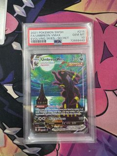 Pokemon Chinese Simple Umbreon Vmax psa 10, Hobbies & Toys, Toys
