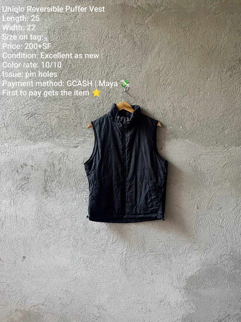 Uniqlo Puffer Vest (Category: Activewear) located in Famy. Submitted by basicthrifted (Listing ID 1350863431, Image 1). Description: 1st pic for more details .