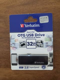 Unidad USB Verbatim OTG con forma de dedo