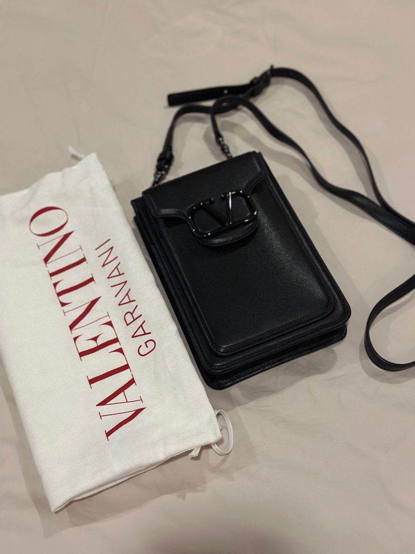 Valentino V-Logo Crossbody (Category: Luxury Bags & Wallets) located in Taguig. Submitted by ericalopez (Listing ID 1350821031, Image 1). Description: Valentino V-Logo Crossbody Price: 29,000 Brand new, with dust bag and care card 100% Authentic Location: Pick up Or Delivery via lalamove or lbc.