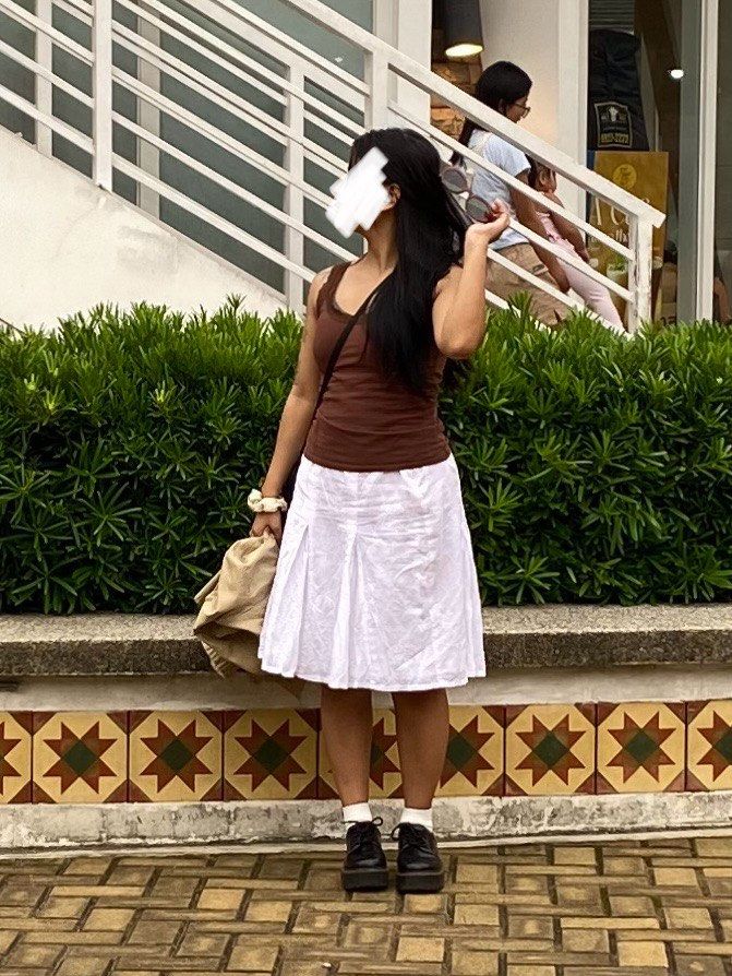 White Embroidered Double Lined Cotton Midi Skirt (Category: Skirts) located in Silang. Submitted by cesc4a (Listing ID 1350831548, Image 2). Description: 28” to 30” waist 22.5” length embroidered floral and lace details 100% cotton double lined zipper + button price is negotiable via lalamove only sf shouldered by buyer 📍 Silang, Cavite.