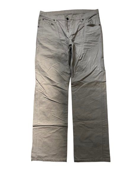 Wrangler Straight-Cut Pants (Khaki) (Category: Jeans) located in Manila. Submitted by D3CLUTTER (Listing ID 1350882729, Image 1). Description: Wrangler Straight-Cut Pants (Khaki) Authentic Mall Purchased Dimes W - 36 L - 43.5 Hem - 9.5 ₱700 only DM💌 mwap!.