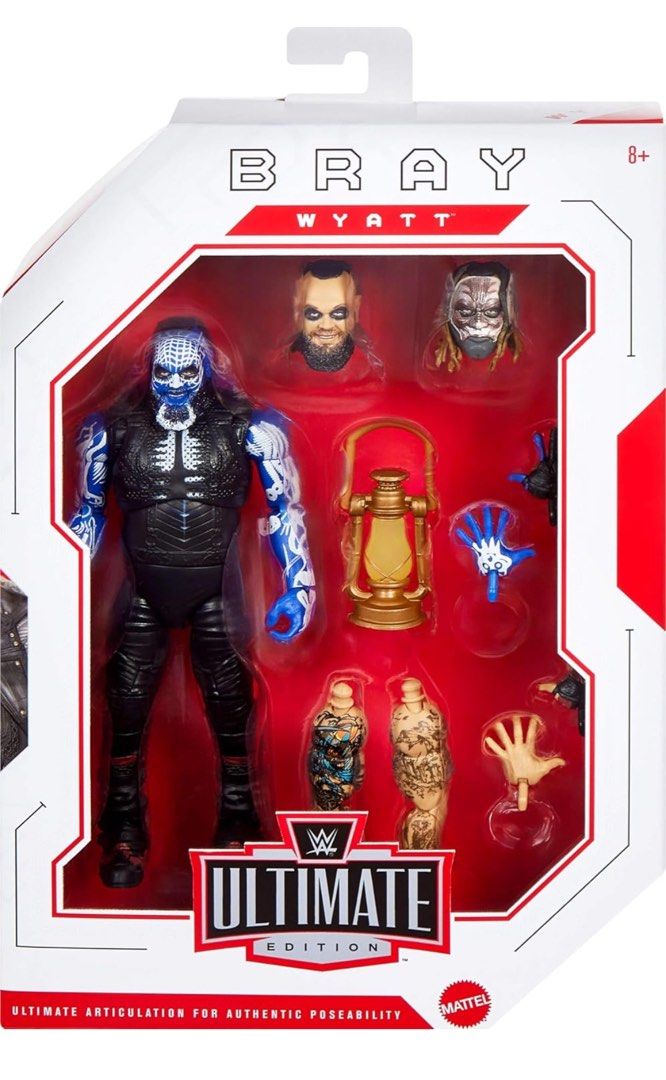 WWE ULTIMATE 24 (Category: Toys & Games) located in Senai. Submitted by cikgujanfigure (Listing ID 1350887174, Image 2). Description: Wwe ultimate edition 25 Solo sikoa Bray wyatt Finn balor Rm200 each include pos Buy 2 rm390 Buy 3 em580 Deposit rm50.