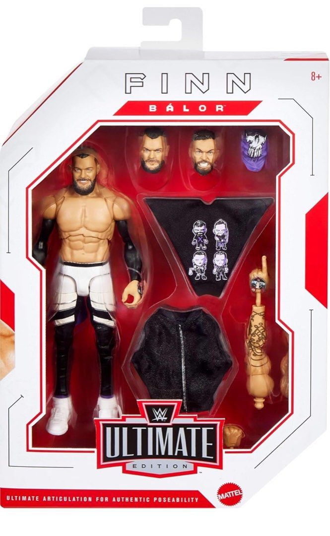 WWE ULTIMATE 24 (Category: Toys & Games) located in Senai. Submitted by cikgujanfigure (Listing ID 1350887174, Image 3). Description: Wwe ultimate edition 25 Solo sikoa Bray wyatt Finn balor Rm200 each include pos Buy 2 rm390 Buy 3 em580 Deposit rm50.