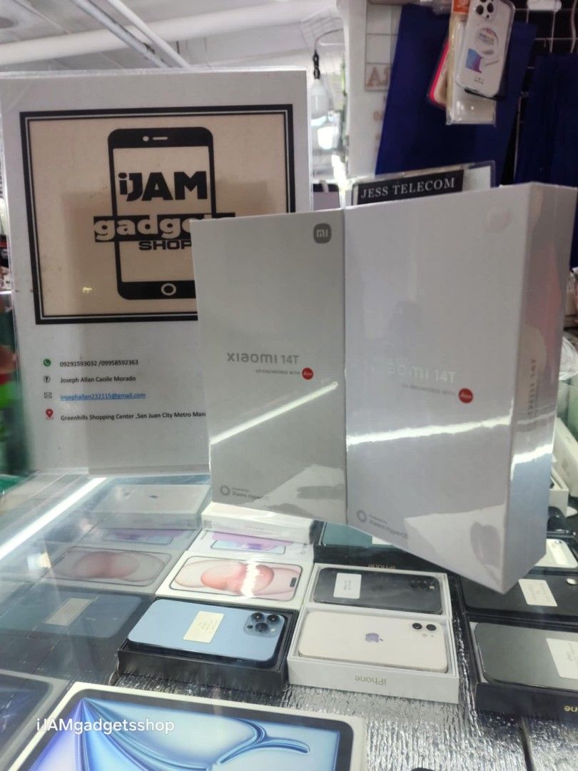 Xiaomi 14t (Category: Xiaomi) located in Pasig City. Submitted by ijamgadgets (Listing ID 1350869600, Image 2). Description: xiaomi 14 t brandnew sealed 12/512gb 📌we do cod in metro manila and near provinces just add sf only 📌can visit in my store at greenhills shopping center 📌we do LBC transaction 📌we accept credit card in store 📌Accept ggives and spaylater 📌for fast transaction make acall 09291593032/09297180543.