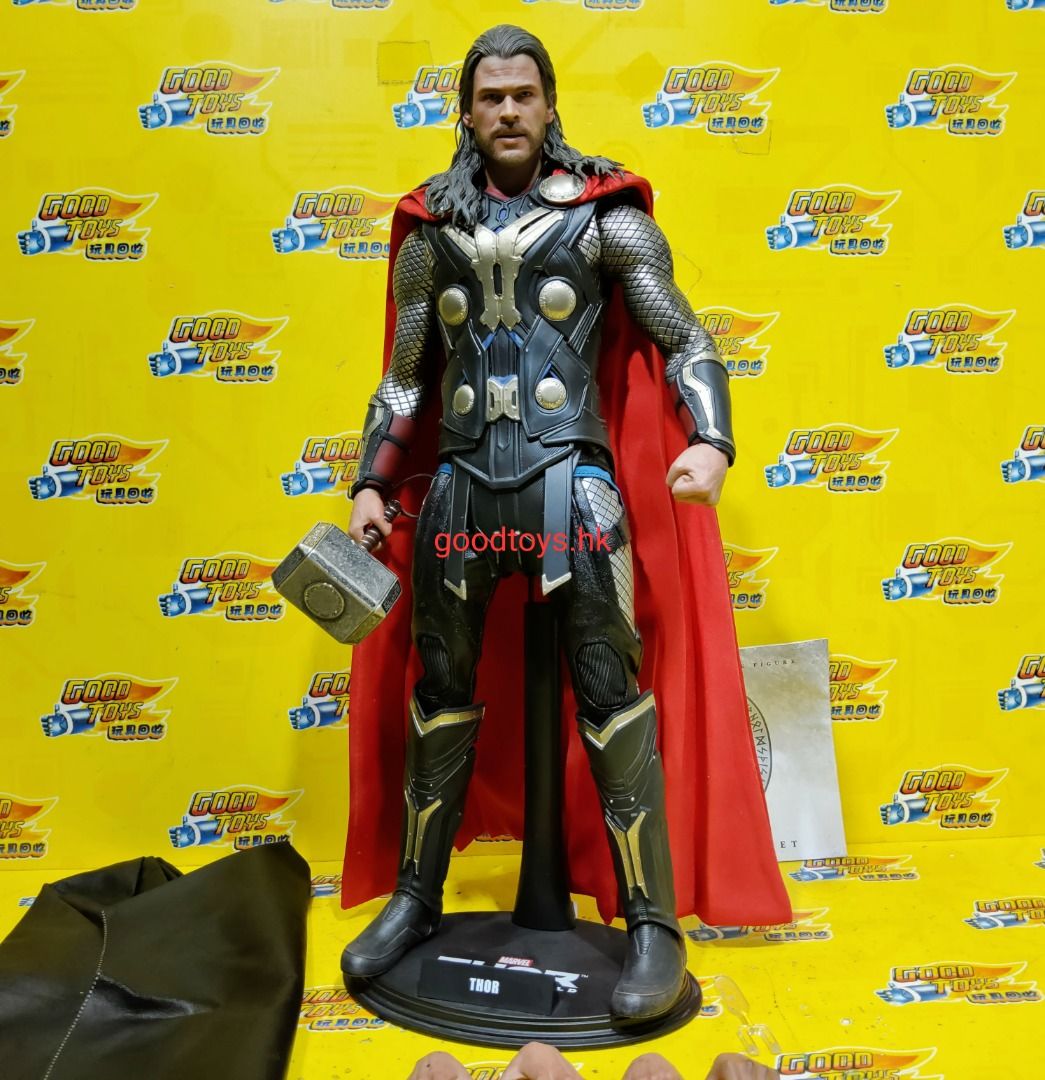 中古無盒 HOTTOYS MMS224 1/6 12吋 THOR 2 THE DARK WORLD THOR 雷神奇俠2 黑暗世界 雷神 ...