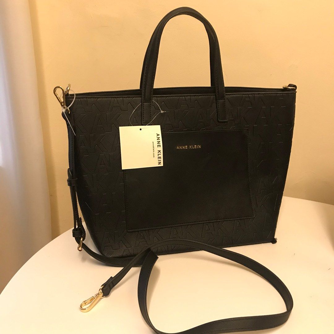 Anne Klein Leather two way tote bag (Category: Tote Bags) located in Manila. Submitted by 414studio (Listing ID 1353979145, Image 1). Description: Brand new with tag 100% authentic Two way (with removable long strap).