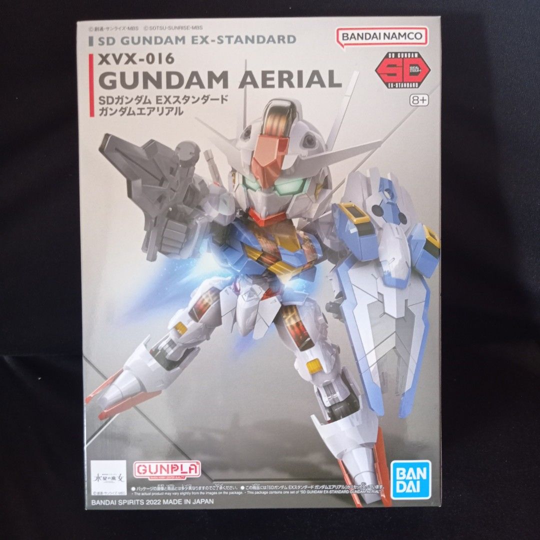 Bandai SD Cs Aerial Gundam mecha robot model kit toys action figure collect (Category: Gundam & Model Kits) located in Cavite. Submitted by danielartifox (Listing ID 1353992233, Image 1). Description: P500 Bandai SD Cs Aerial Pick up, Location: Dasmarinas Cavite, Gasso Dbb f Available For shop** ee Check out and shipping w/ additional charges.