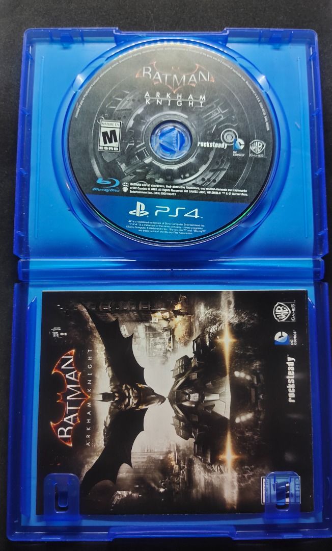 Batman Arkham Knight PS4 R3 (Category: PlayStation) located in Pasig City. Submitted by mr.crow (Listing ID 1354118797, Image 2). Description: *PICK UP LOCATION Ortigas Park, F. Ortigas Jr. Rd, Ortigas Center, Pasig, Metro Manila https://g.co/kgs/8fmSjrw *MODE OF PAYMENTS -BPI -SECURITY BANK -GCASH -PAYPAL *SHIPPING (AT BUYERS EXPENSE) -LALAMOVE -TOKTOK -GRAB -MOVE IT Or any other courrier services Of your choice. *FOR OUTSIDE METRO MANILA -JRS E