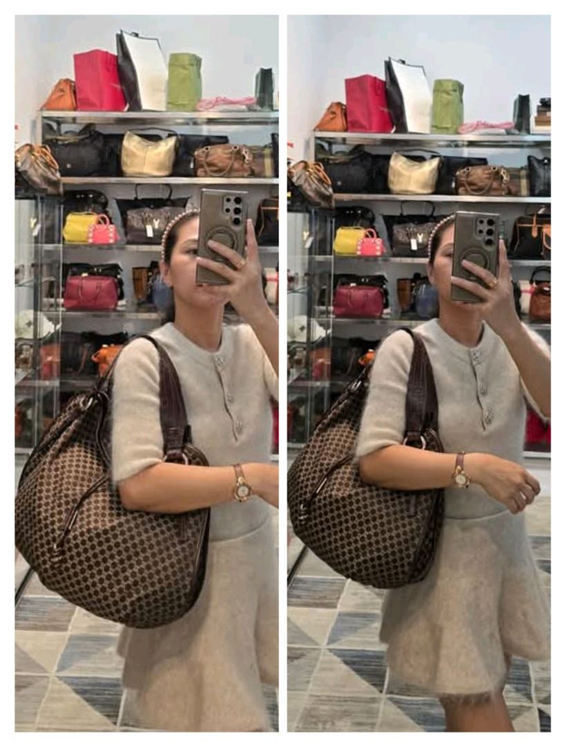 💜Céline Celine Brown Macadam Bittersweet Light brown Dark brown (Category: Luxury Bags & Wallets) located in Lala. Submitted by mohsin0825 (Listing ID 1354043687, Image 3). Description: Céline Celine Brown Macadam Bittersweet Light brown Dark brown P19,990+sf Large size With Dustbag included Guaranteed Authentic 💯 In excellent condition/ looks new 📍Not affiliated or associated with any brand posted. All brands, product names and logos are the 
