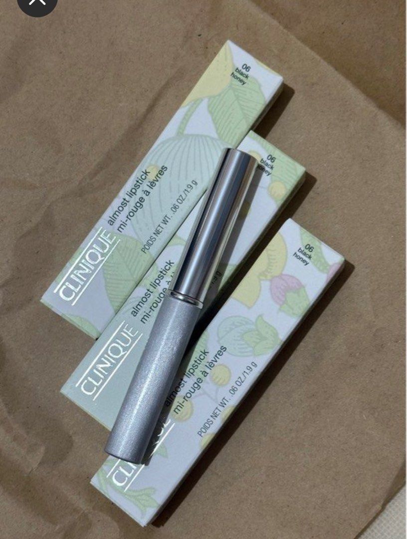 CLINIQUE BLACK HONEY (Category: Makeup) located in Quezon City. Submitted by ishmmm (Listing ID 1353996862, Image 1). Description: Clinique almost lipstick Shade Black Honey 1k only Brandnew with receipt :).