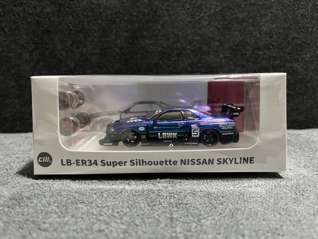 CM Model 1:64 Diecast Model Nissan & LBWK Licensed Products - Skyline ...