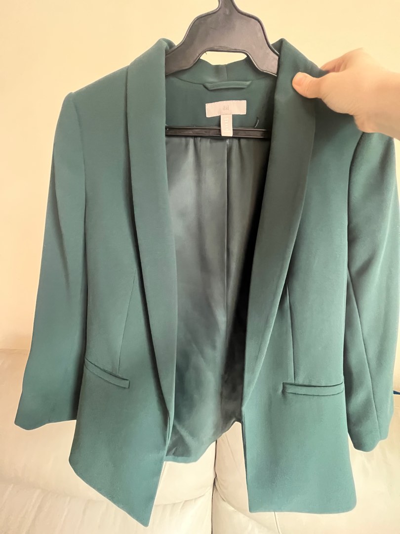 The Washed Emerald Blazer