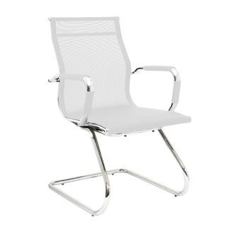 Ergodynamic EGC-136N WHT Eames Replica Mid-back Mesh Office Chair, Office Furniture, Guest Chair, Staff Chair, Computer Chair, Home Furniture