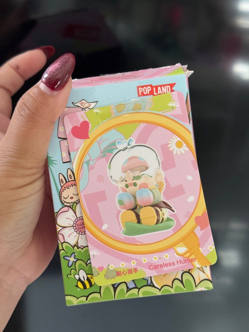 Finding Mokoko fig. - Pino Jelly (Category: Designer & Blind Box Toys) located in Antipolo. Submitted by feifeitep (Listing ID 1354066532, Image 1). Description: Opened top Sealed foil Rfs: not prio.
