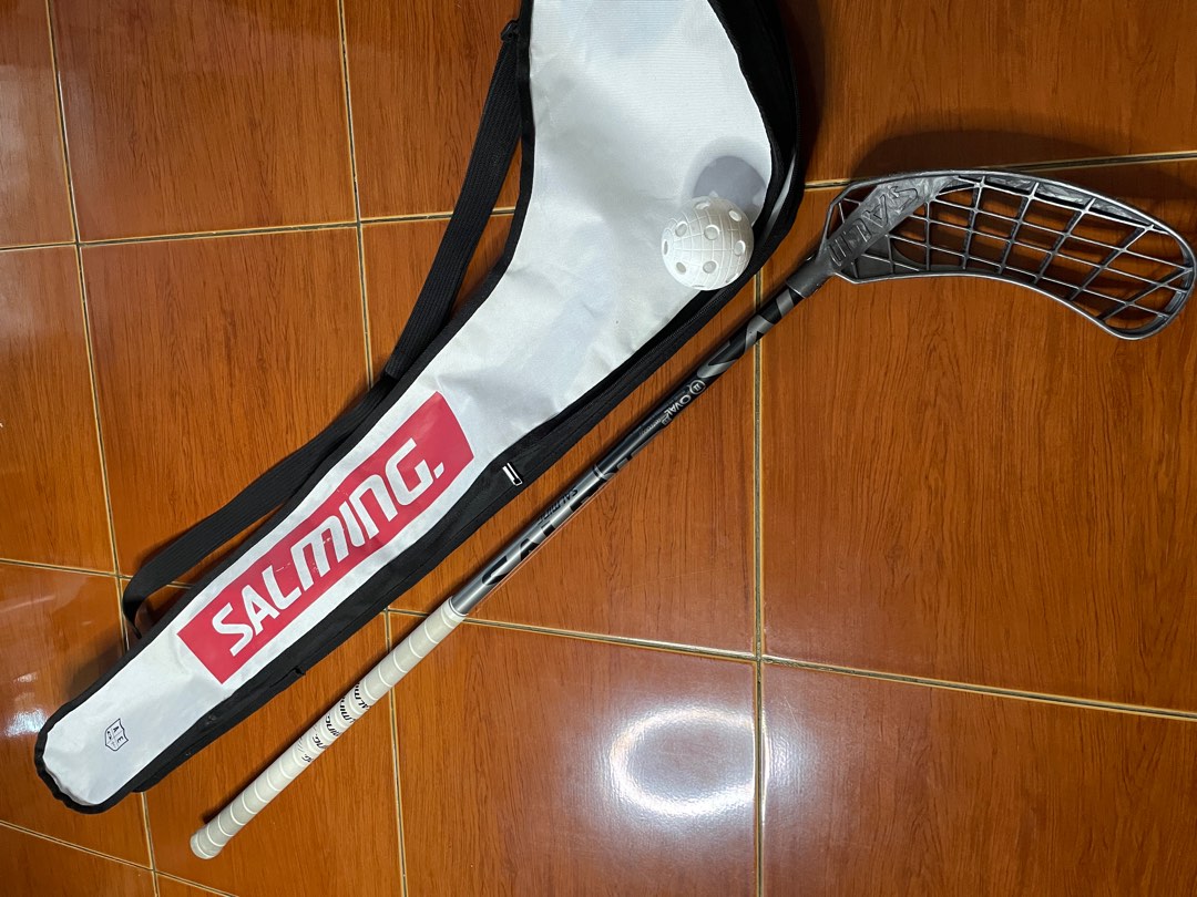 Floorball stick with bag & ball, Sports Equipment, Sports & Games ...