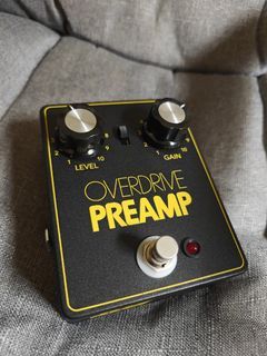 Guitar effects pedal distortion JHS overdrive preamp